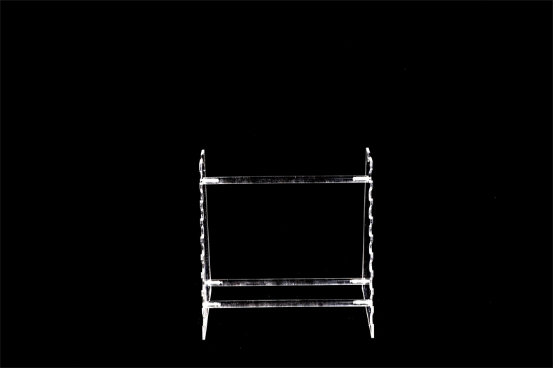 有机玻璃梯形吸管架