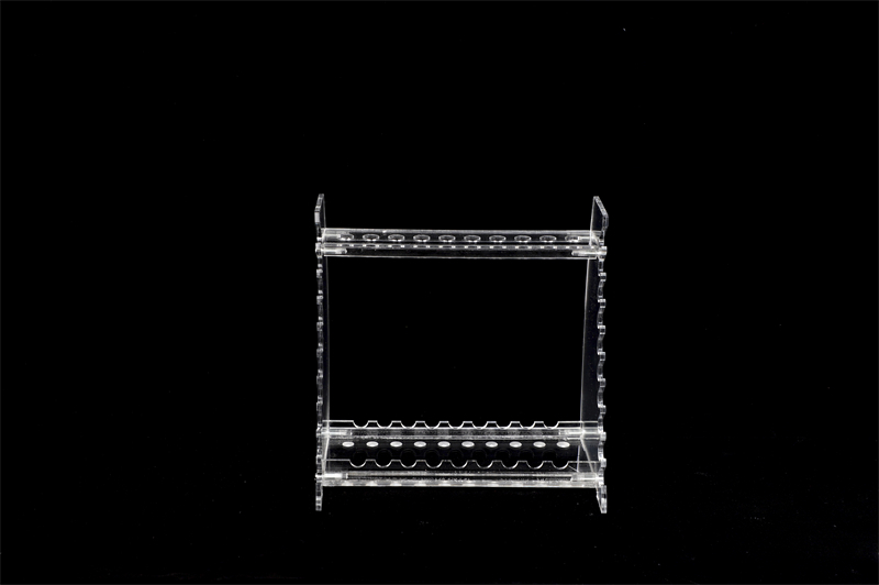 有机玻璃梯形吸管架 多用